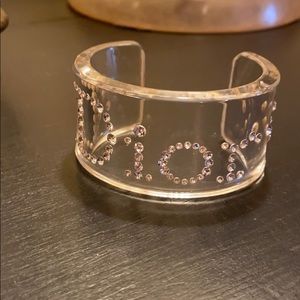 Acrylic DIOR bracelet